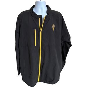 Champion XL Sporty Sun Devils Windbreaker Black Regular Fit